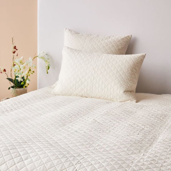 Cotton Quilted Standard Pillow Protector