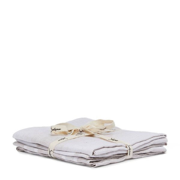 Pure Linen Stripe Tea Towel