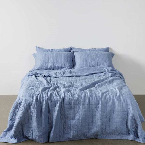 Cambric Cotton Coverlet Set