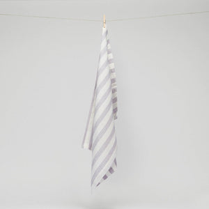 Pure Linen Stripe Tea Towel