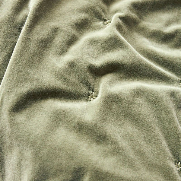 Venus Cotton Velvet Quilted Pillowcase