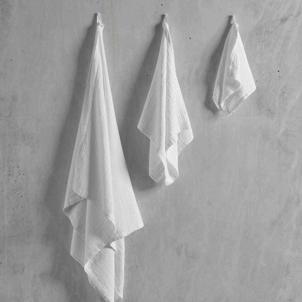 Portuguese Punto Cotton Gauze Bath Towel Pack