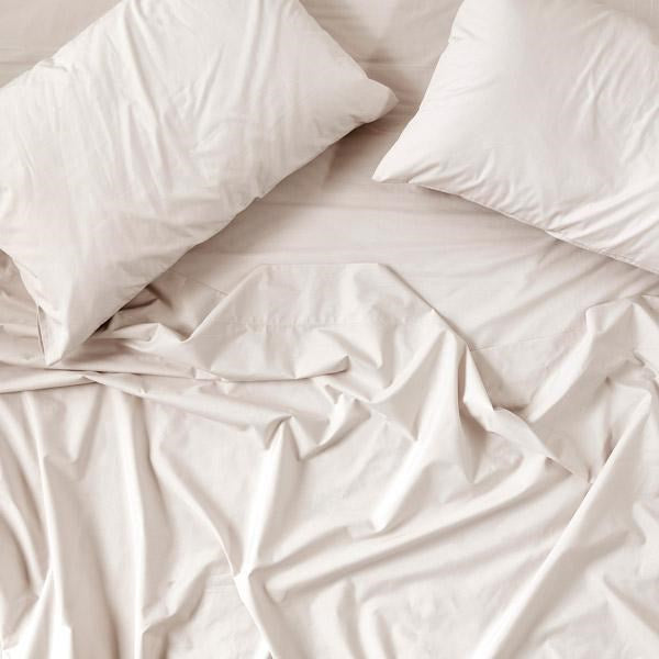 450TC Cotton Percale Pillowcase Pair