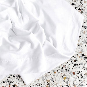 Extra Soft Washed Sateen Flat Sheet