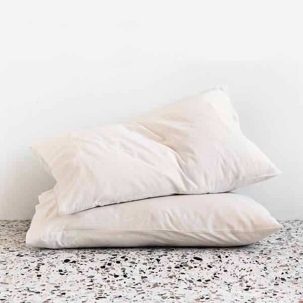 Extra Soft Washed Sateen Pillowcase pair
