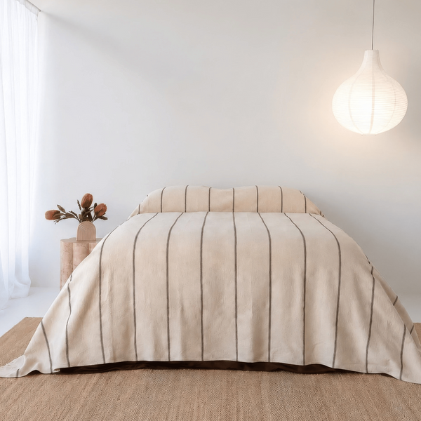 Cotton Linen Bedcover