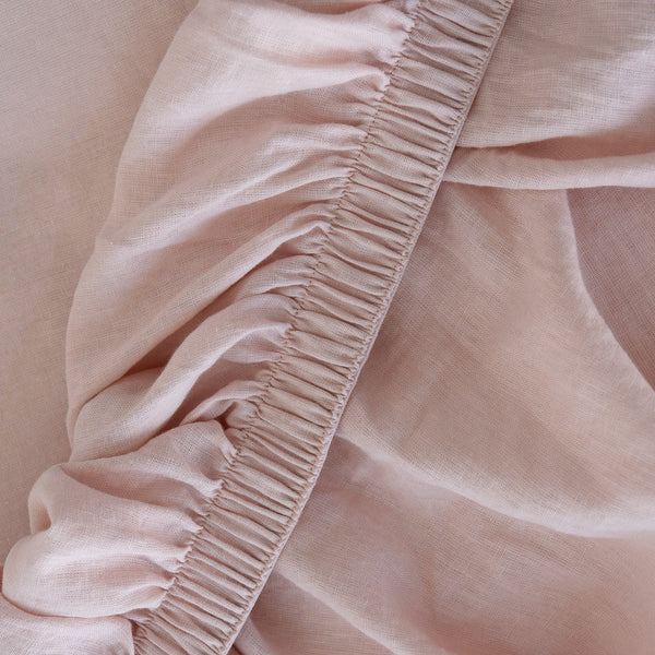 Pure Linen Fitted Sheet
