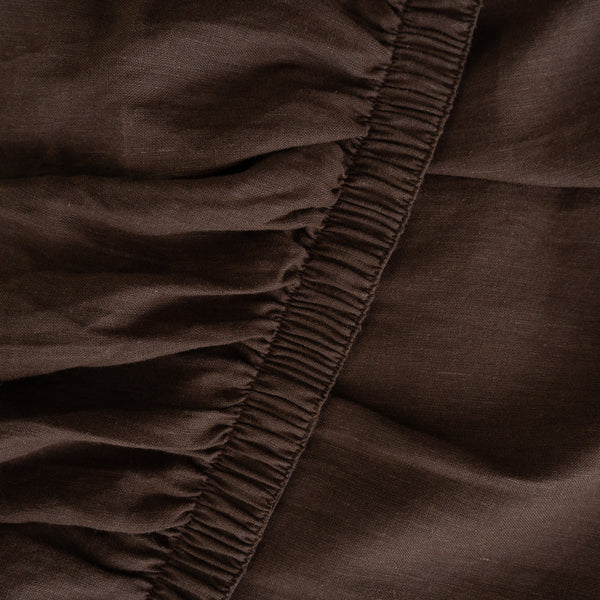 Pure Linen Fitted Sheet