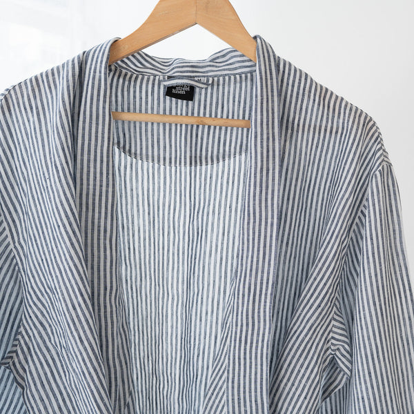 Pure Linen Bathrobe