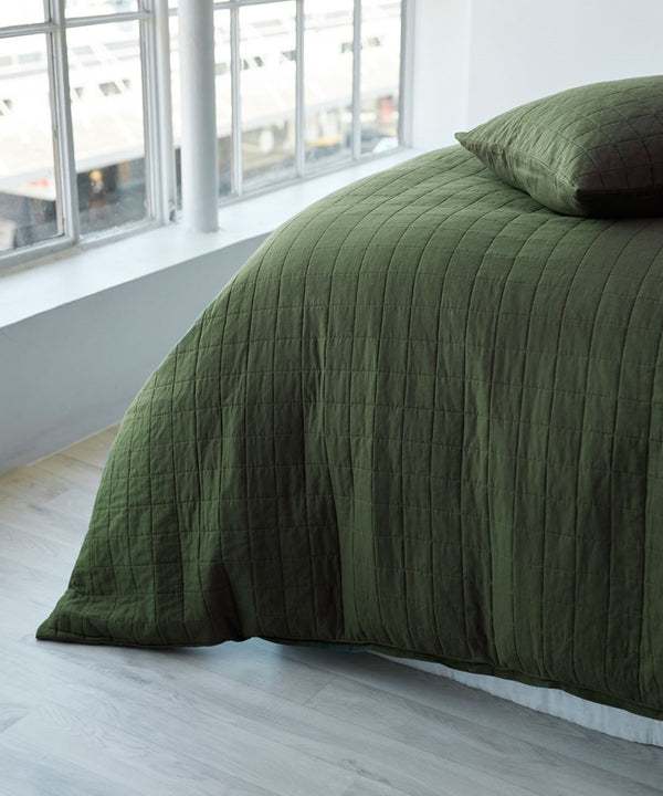 Cambric Cotton Coverlet Set