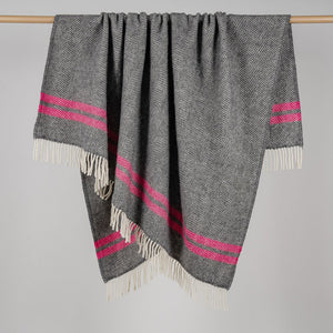 Fishbone NZ Wool Throw