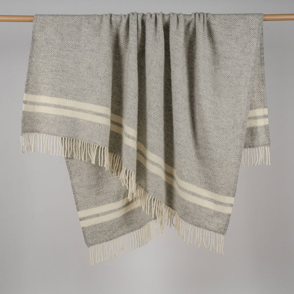 Fishbone NZ Wool Throw
