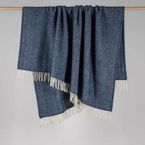 Fishbone NZ Wool Throw