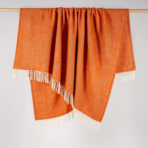 Fishbone NZ Wool Throw