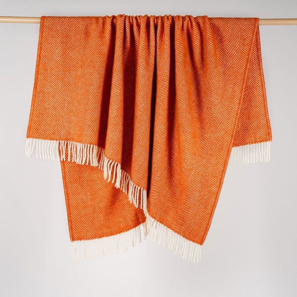 Fishbone NZ Wool Throw