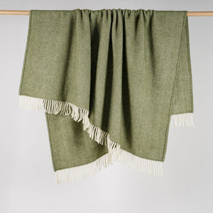 Fishbone NZ Wool Throw