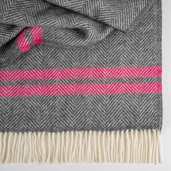 Fishbone NZ Wool Throw