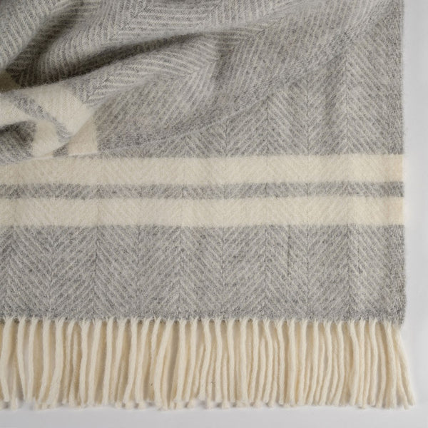 Fishbone NZ Wool Throw