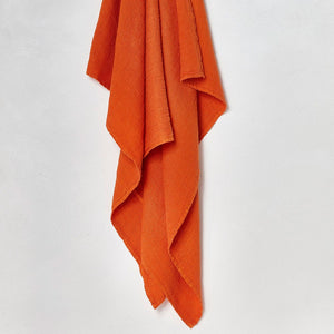 Stone Wash Linen Waffle Face Cloth