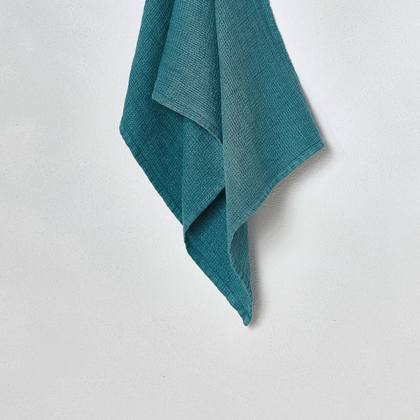 Stone Wash Linen Waffle Face Cloth
