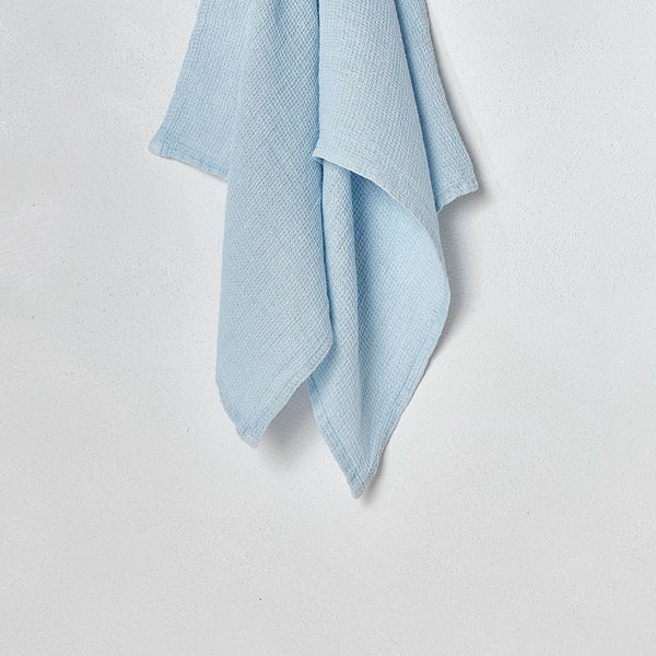 Stone Wash Linen Waffle Hand Towel