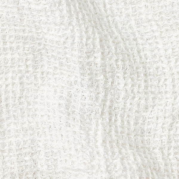 Stone Wash Linen Waffle Bath Sheet