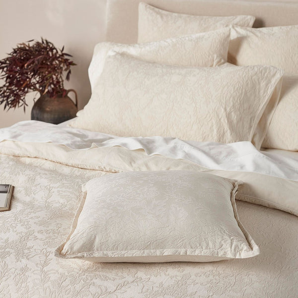 Isabella Cotton Damask Duvet Cover