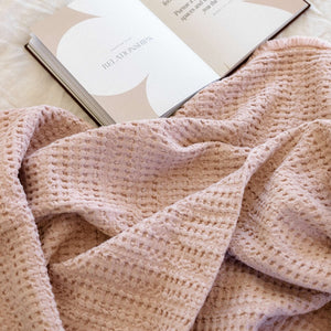 Portuguese Nasa Cotton Waffle Throw