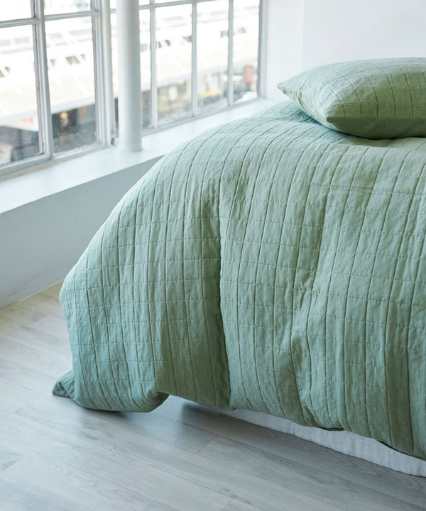 Cambric Cotton Coverlet Set