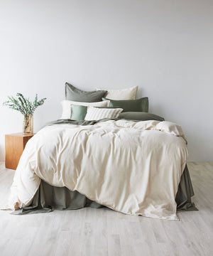 Bamboo Linen Duvet Cover Set