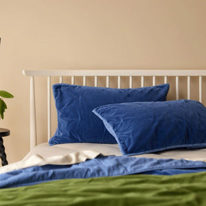 Venus Cotton Velvet Quilted Pillowcase