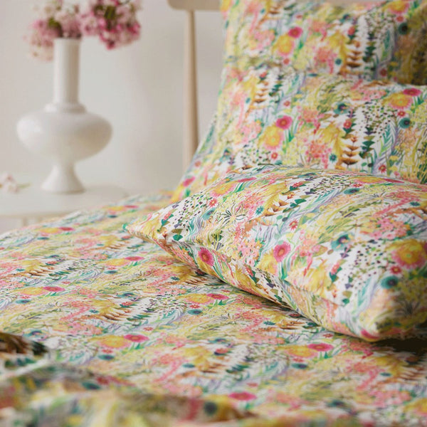 Flat Sheet Custom Made With Liberty Fabric