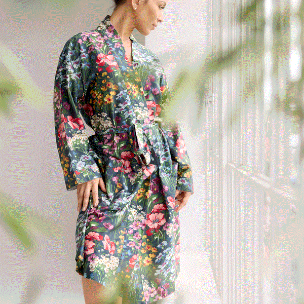 Bamboo Cotton Bathrobe