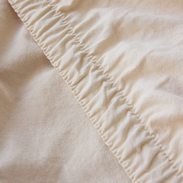 Vintage Look Cotton Fitted sheet