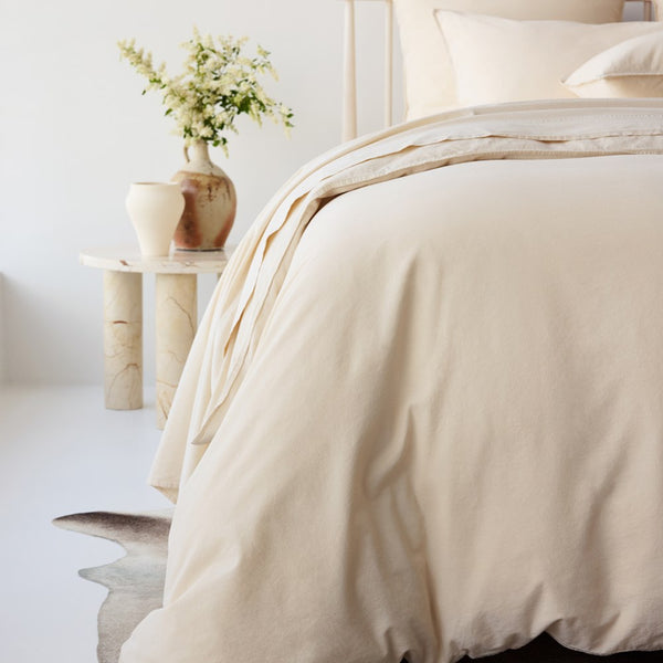 Vintage Look Cotton Duvet Cover