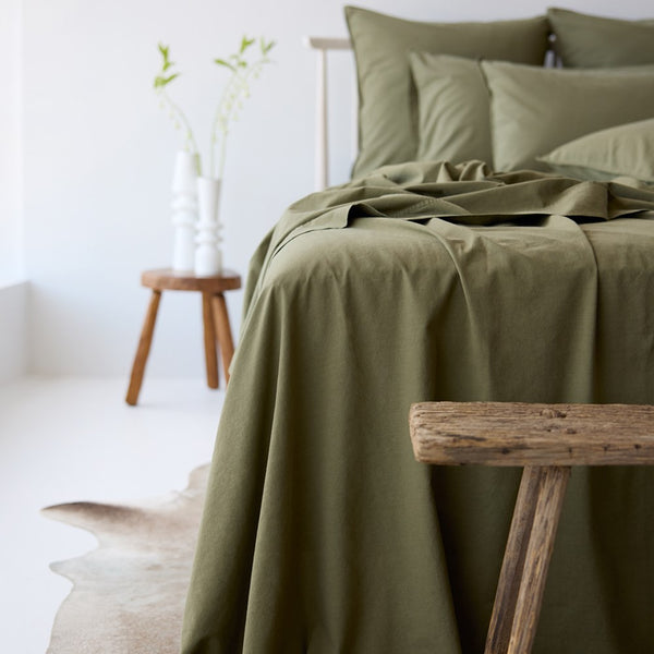 Vintage Look Cotton Euro Pillowcase