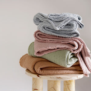 Portuguese Nasa Cotton Waffle Blanket