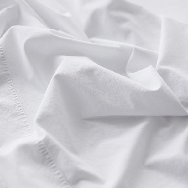 Vintage Look Cotton Flat Sheet