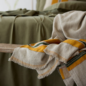 Bodrum Linen Throw