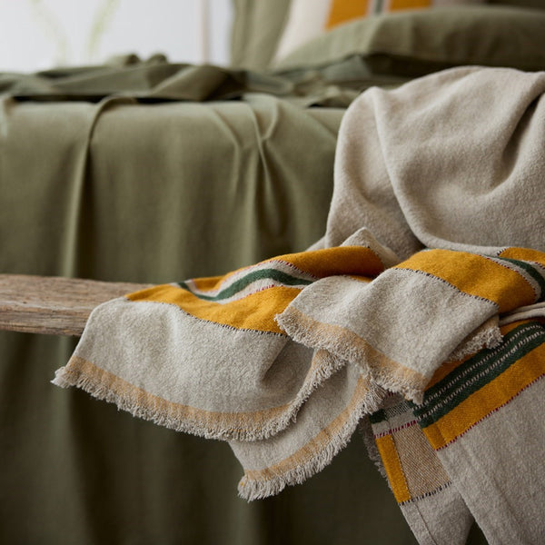 Bodrum Linen Throw