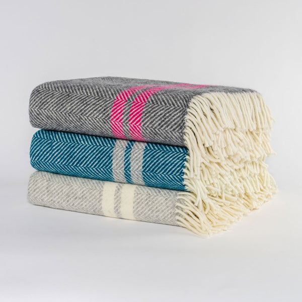 Fishbone NZ Wool Throw
